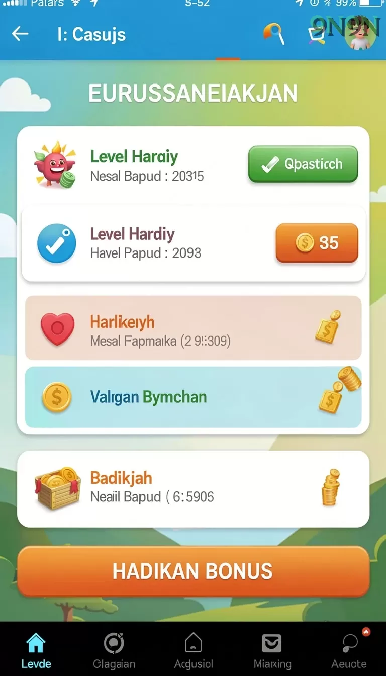 Cuplikan layar CAK4D — aktivitas