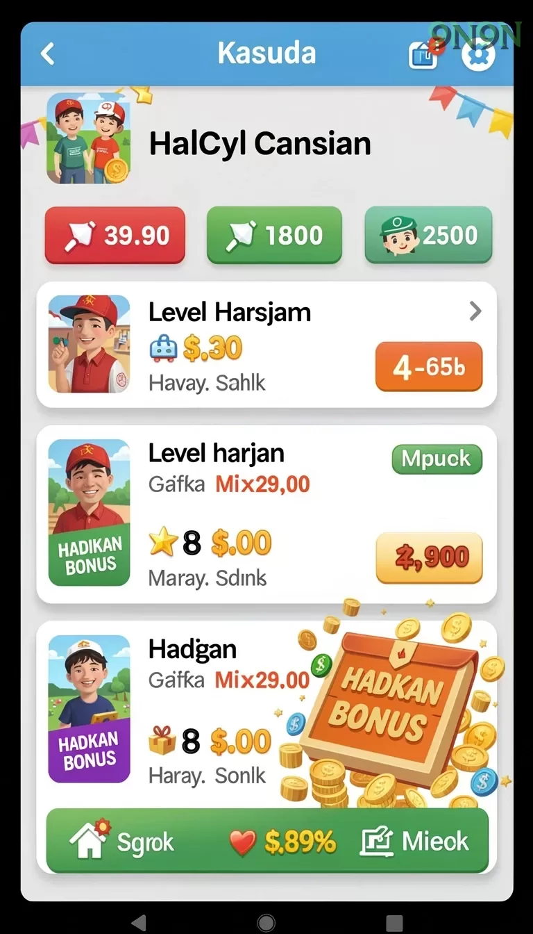 Cuplikan layar CAK4D — pengaturan akun