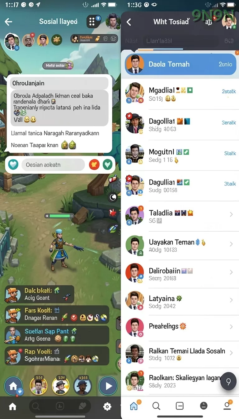 Cuplikan layar 898A — pengaturan akun