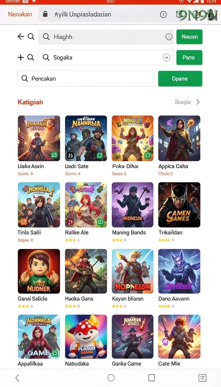 Cuplikan layar MPO999 — aktivitas
