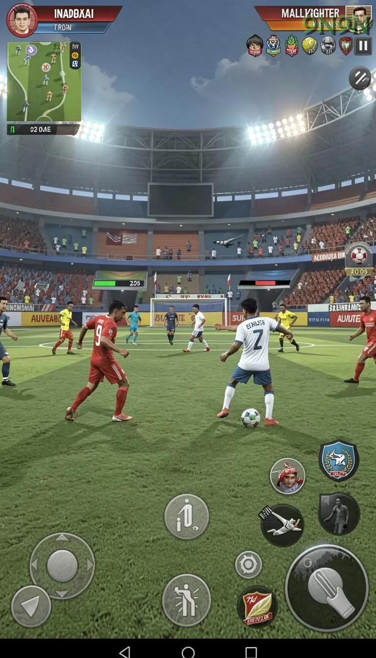 Cuplikan layar RICIS99 — aktivitas